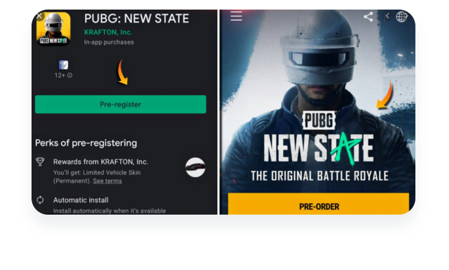 pre register pubg new state and play now