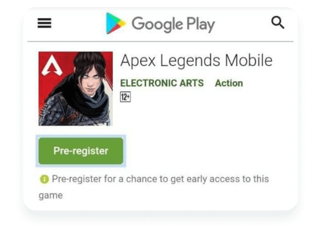 Apex Legends Mobile pre-registration